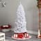 6ft. Pre-Lit White Artificial Christmas Tree, Warm White LED Lights